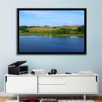 Lake In Pskov Region Wall Art