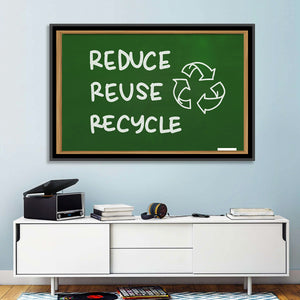 Reduce - Reuse - Recycle Wall Art