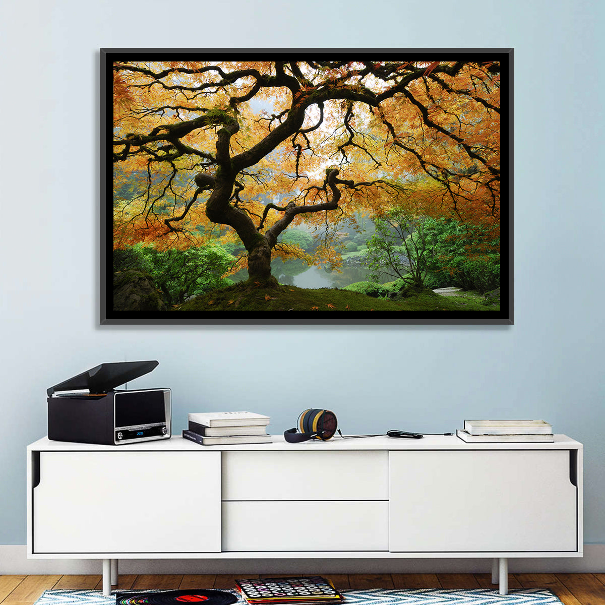 Japanese Autumn Maple Wall Art