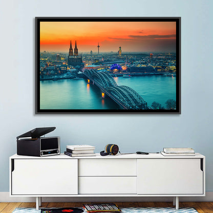 Hohenzollern Bridge Wall Art