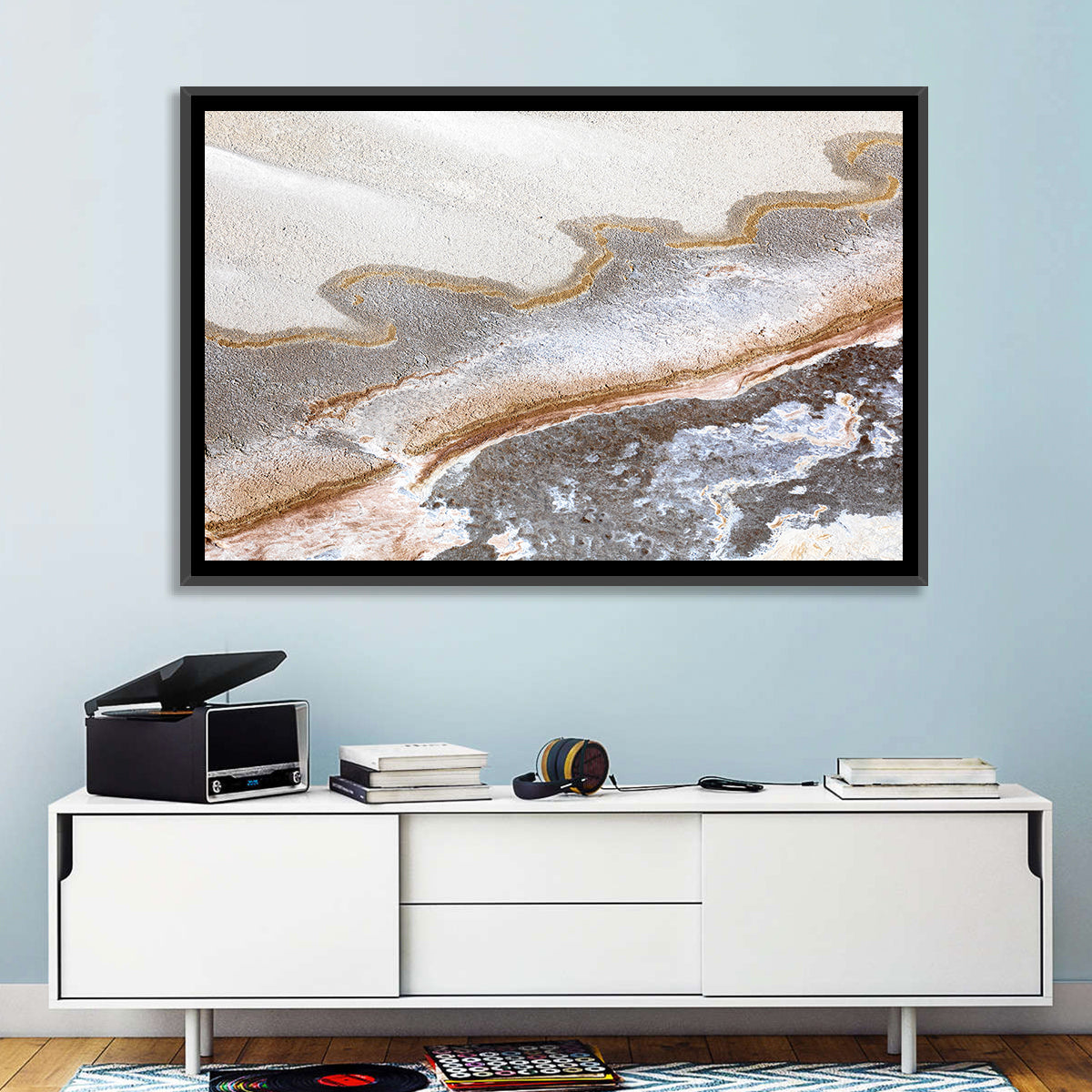 Lake Eyre Salt Flats Wall Art