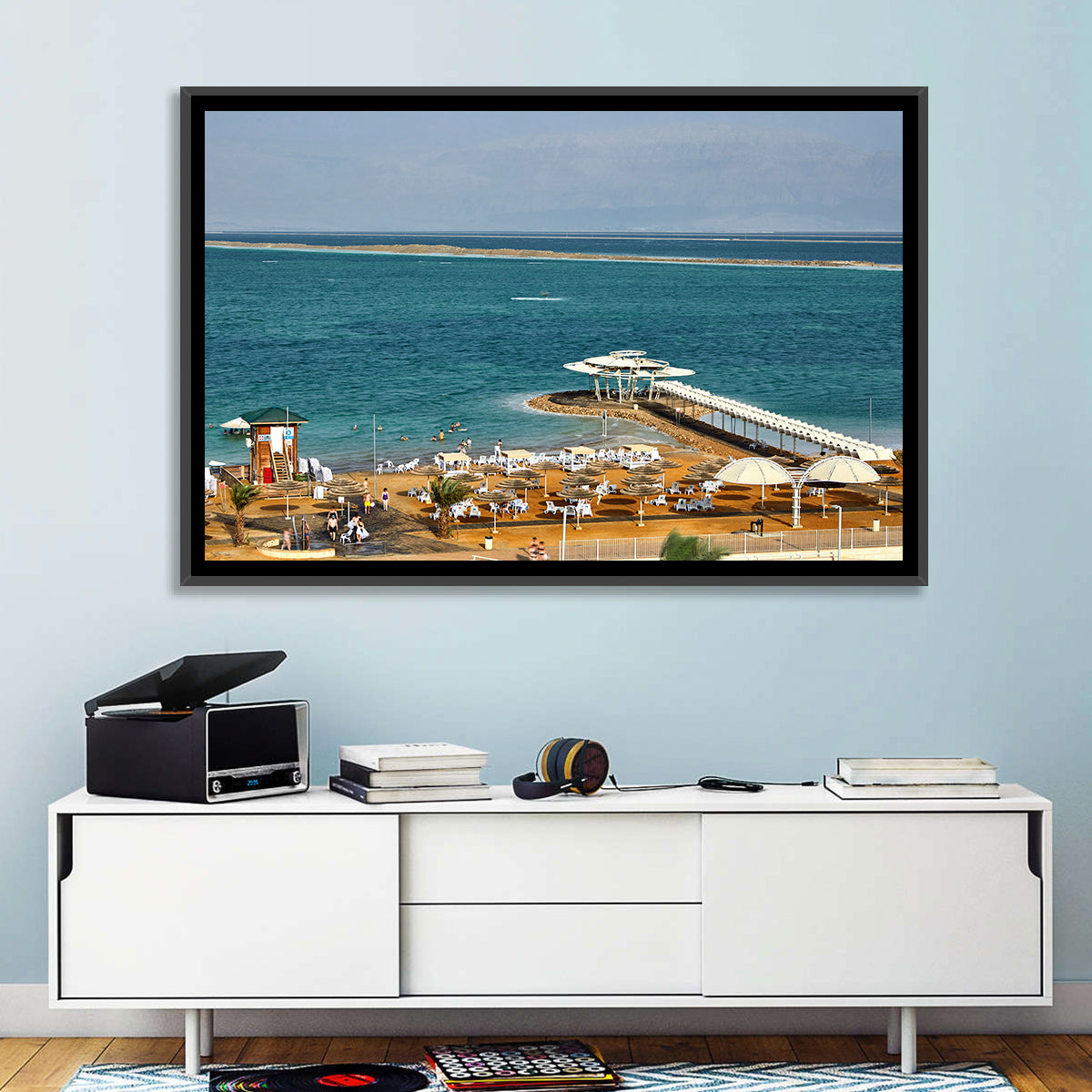 Dead Sea Boardwalk Wall Art