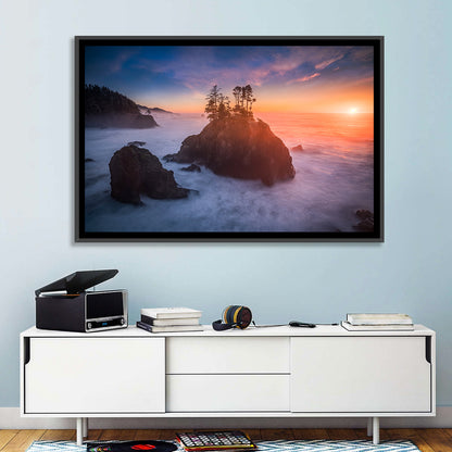 Oregon Coast Sunset Wall Art