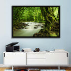 Emerald Rainforest River Wall Art