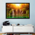 Plitvice Lakes Waterfalls Wall Art