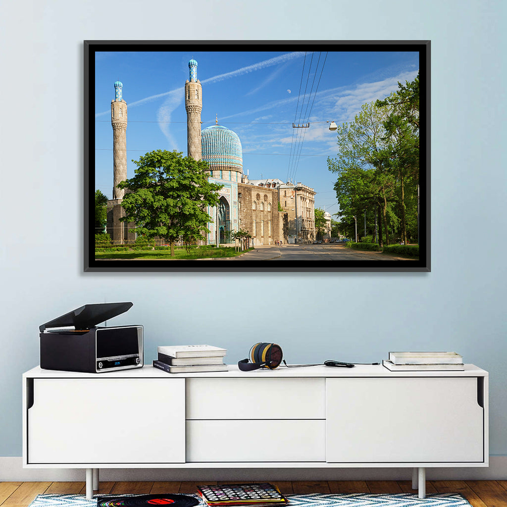 Saint Petersburg Mosque Blue Dome Wall Art
