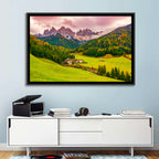 St Johann Church, Santa Maddalena Wall Art