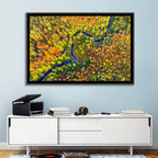Winding Autumn River Wall Art