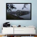 Ozark Beach Resort Boathouse Wall Art