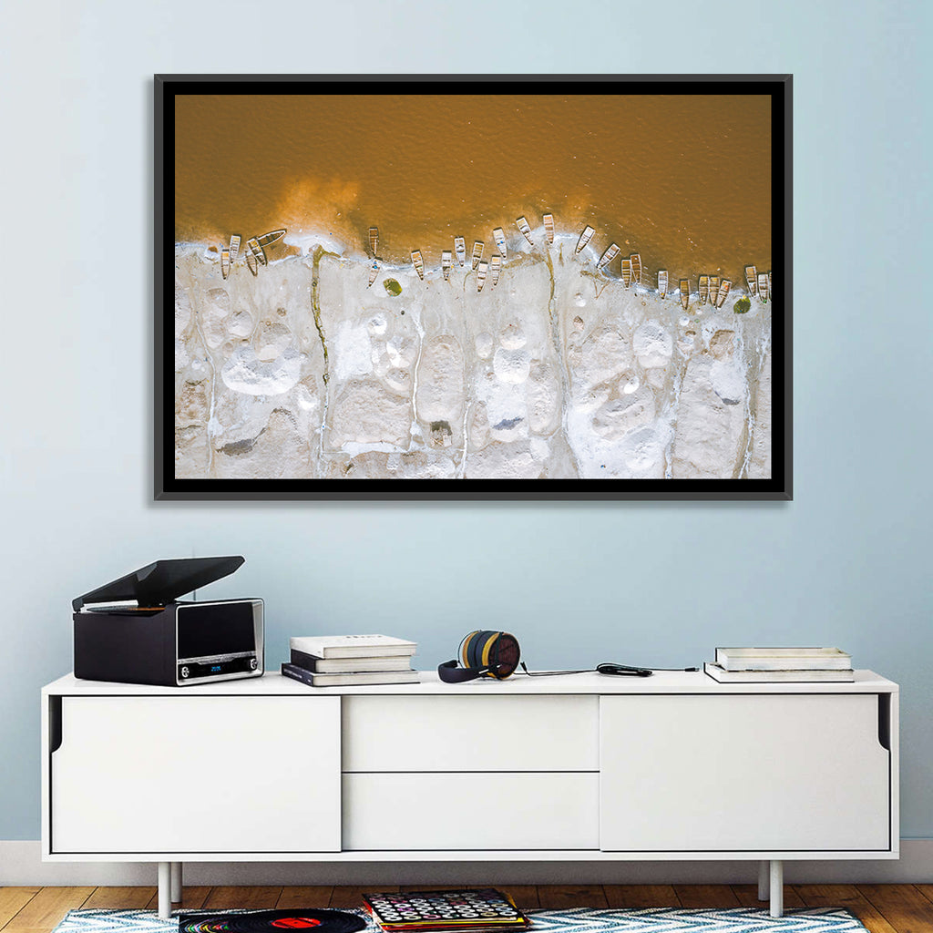 Lac Rose Salt Flats Senegal Wall Art