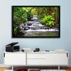 Tabacon Tiered Hot Springs Waterfall Wall Art