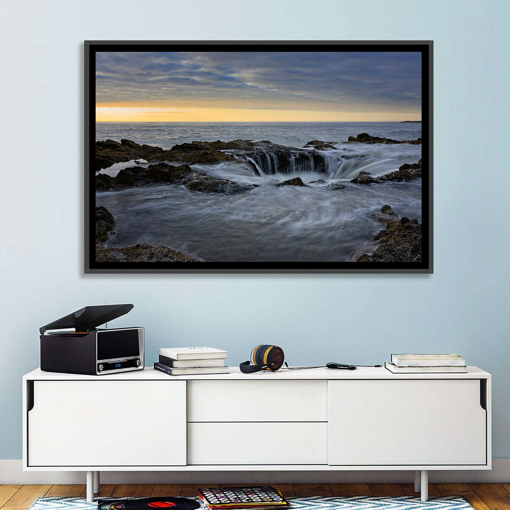 Thor's Well at Cape Perpetua Wall Art
