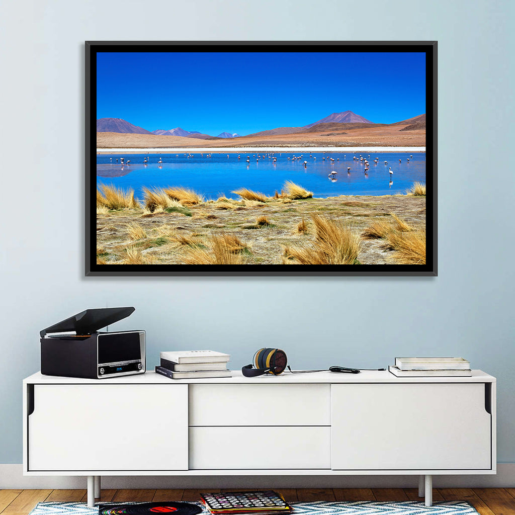 Laguna Flamingo Lake Wall Art