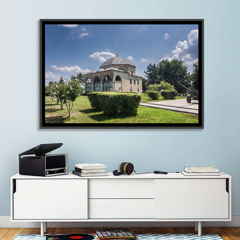 Sunlit Old Mosque in Izmail Wall Art