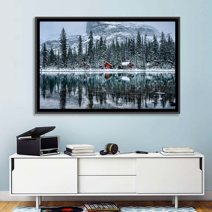 Lake O Hara Winter Wall Art