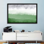 Misty Green Fields Wall Art