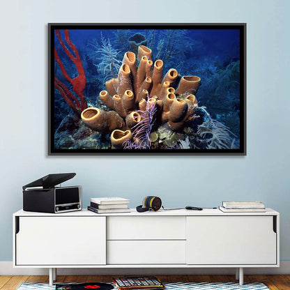 Belize Reef Sponges Wall Art