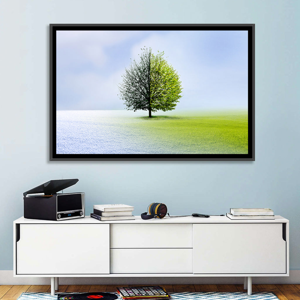 Winter to Spring Tree Wall Art