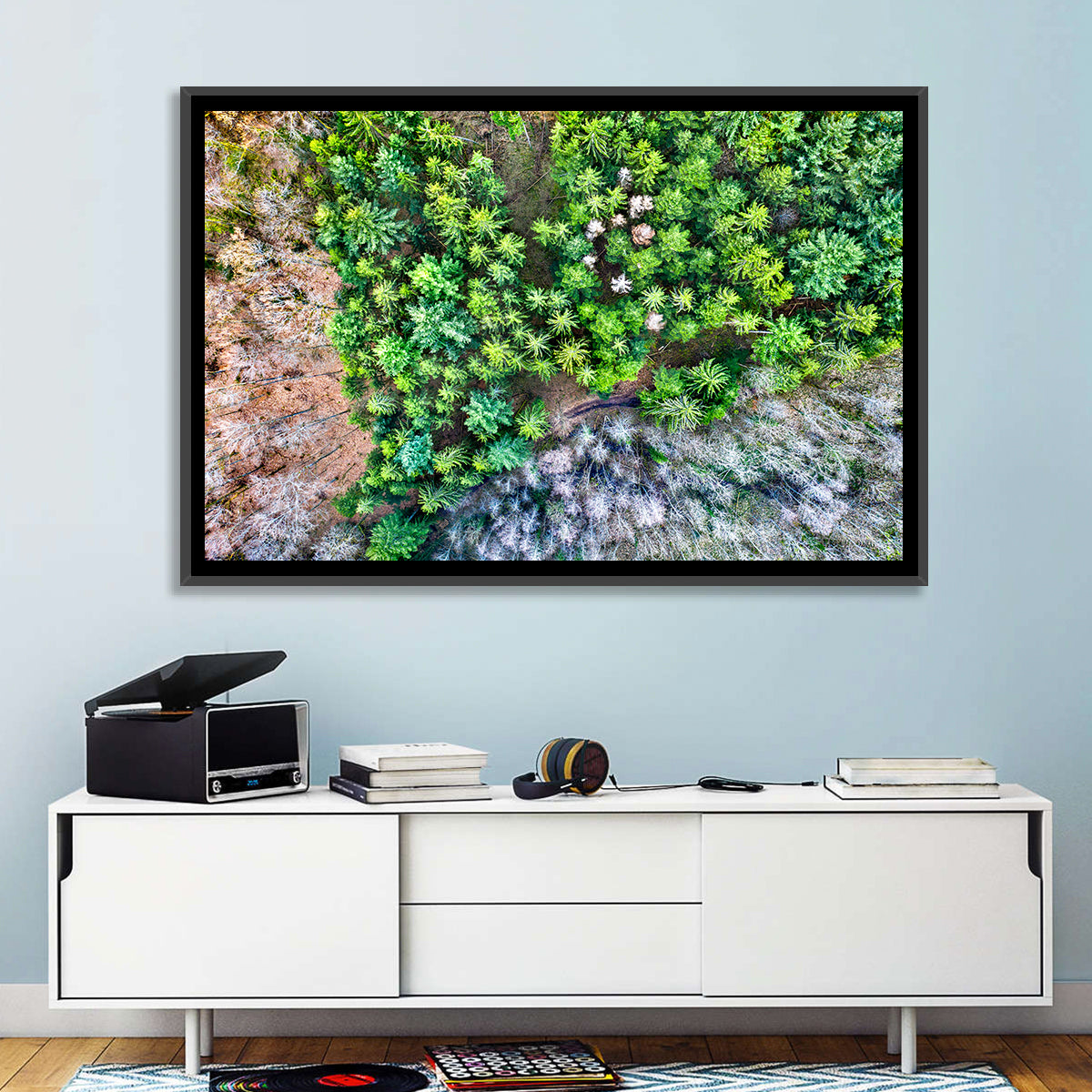 Vosges Mountains Wall Art in a room, landscape