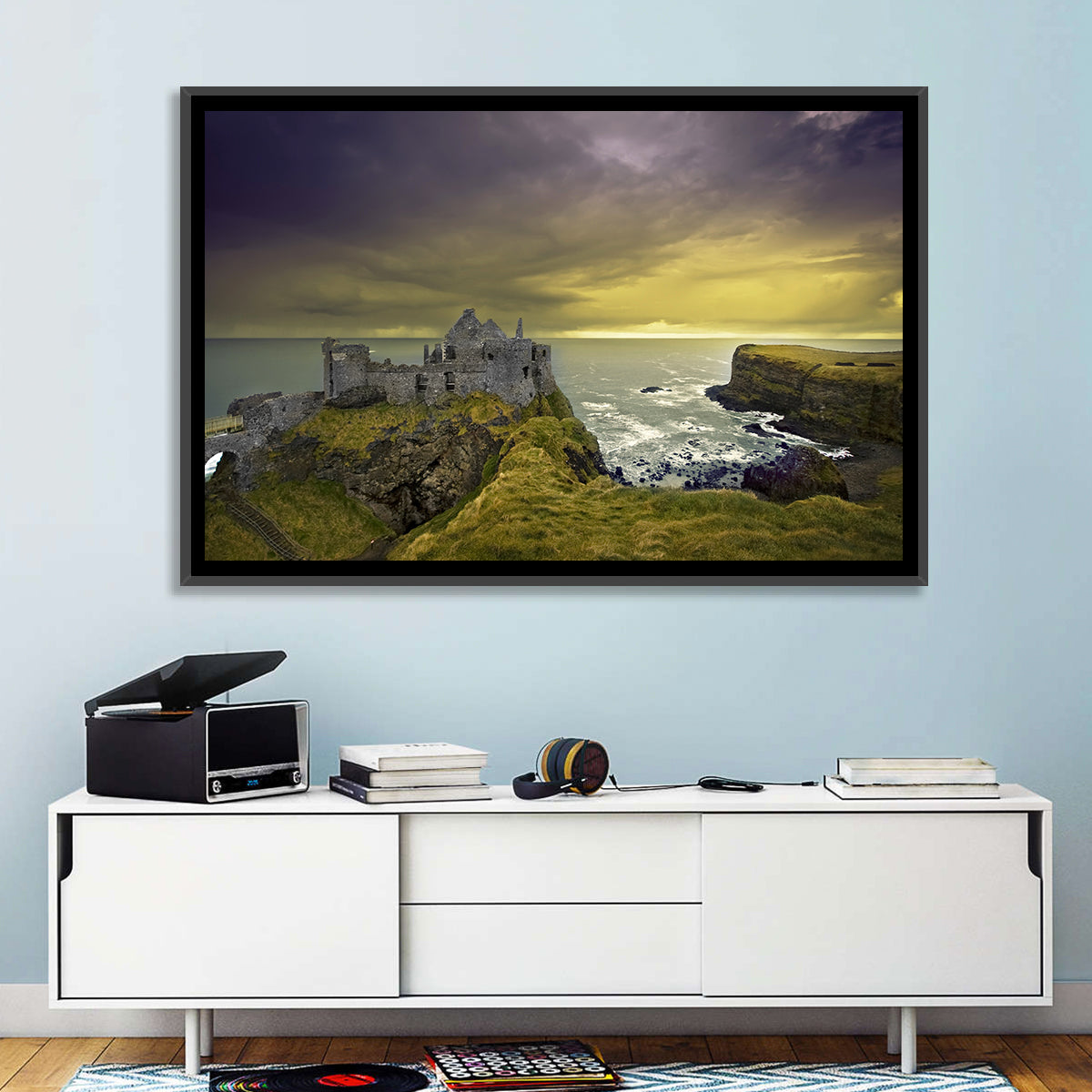 Dunluce Castle Ruins Wall Art
