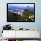 Christ the Redeemer Over Rio De Janeiro Wall Art