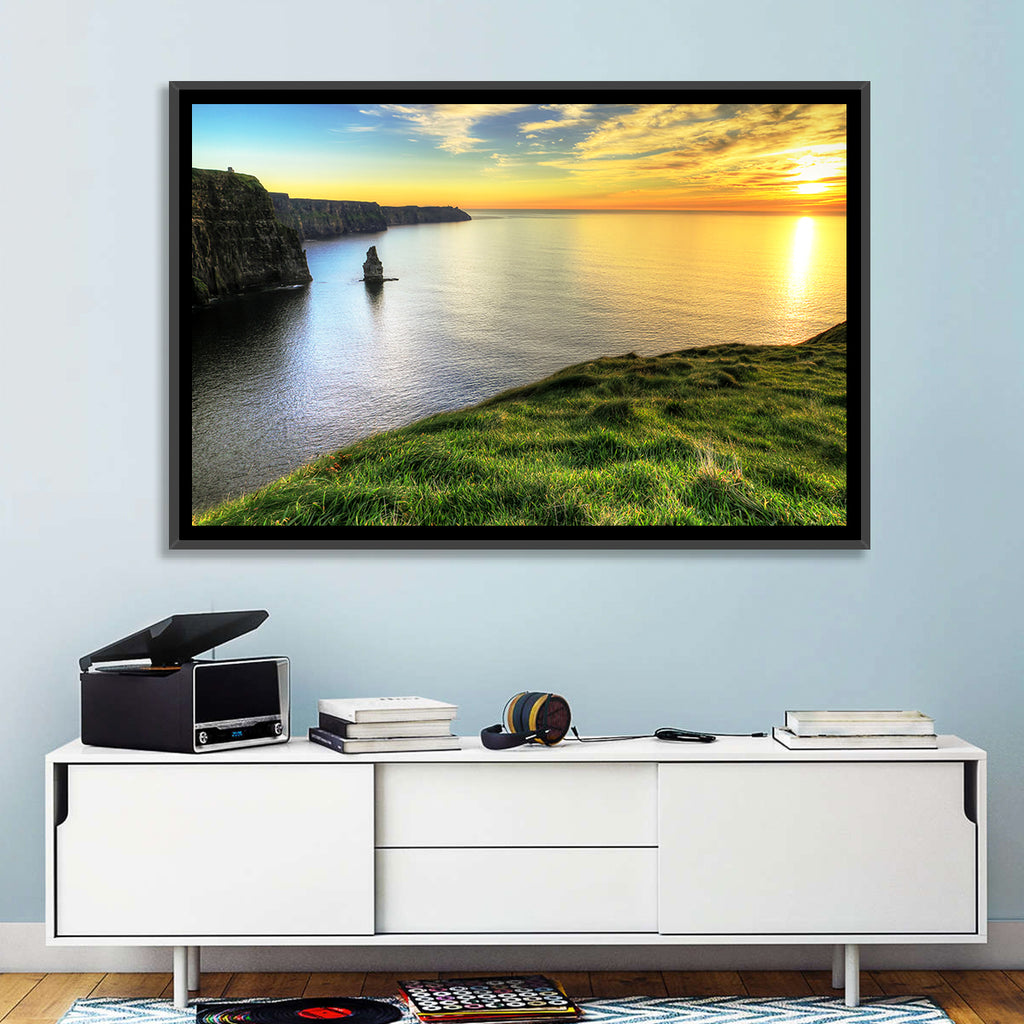 Cliffs of Moher at Sunset Wall Art