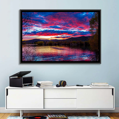 Lake Wairepo Arm Sunrise Wall Art