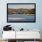 Lake Burton Winter Shoreline Wall Art