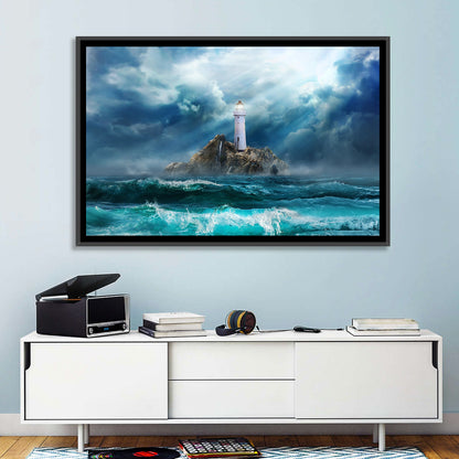 Island Lighthouse Wall Art