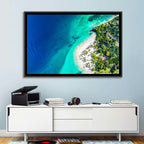 Cayo Levantado Aerial View Wall Art