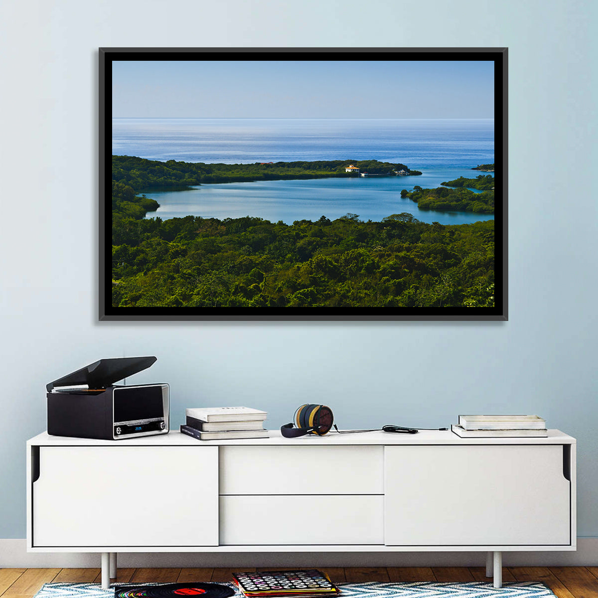 Roatan Tropical Bay Wall Art