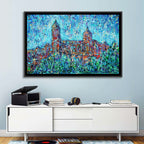 Salamanca Dual Domes Reflection Wall Art