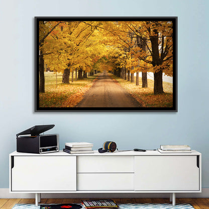 Autumn Road Wall Art