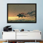Unstoppable Knight with Red Cape Wall Art