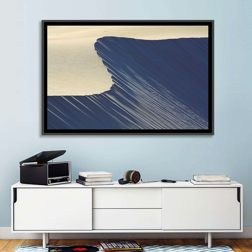 Minimalist Sand Dunes in Late Light Wall Art