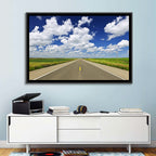 Saskatchewan Prairie Highway Wall Art