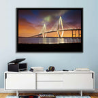 Arthur Ravenel Jr. Bridge at Dusk Wall Art