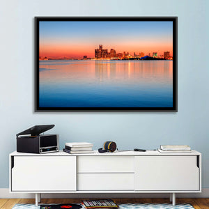 Detroit Skyline Wall Art