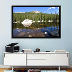 Colorado Forest Lake Reflection Wall Art
