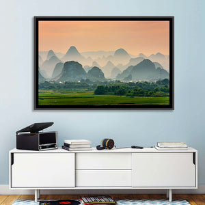 Karst Mountains Wall Art