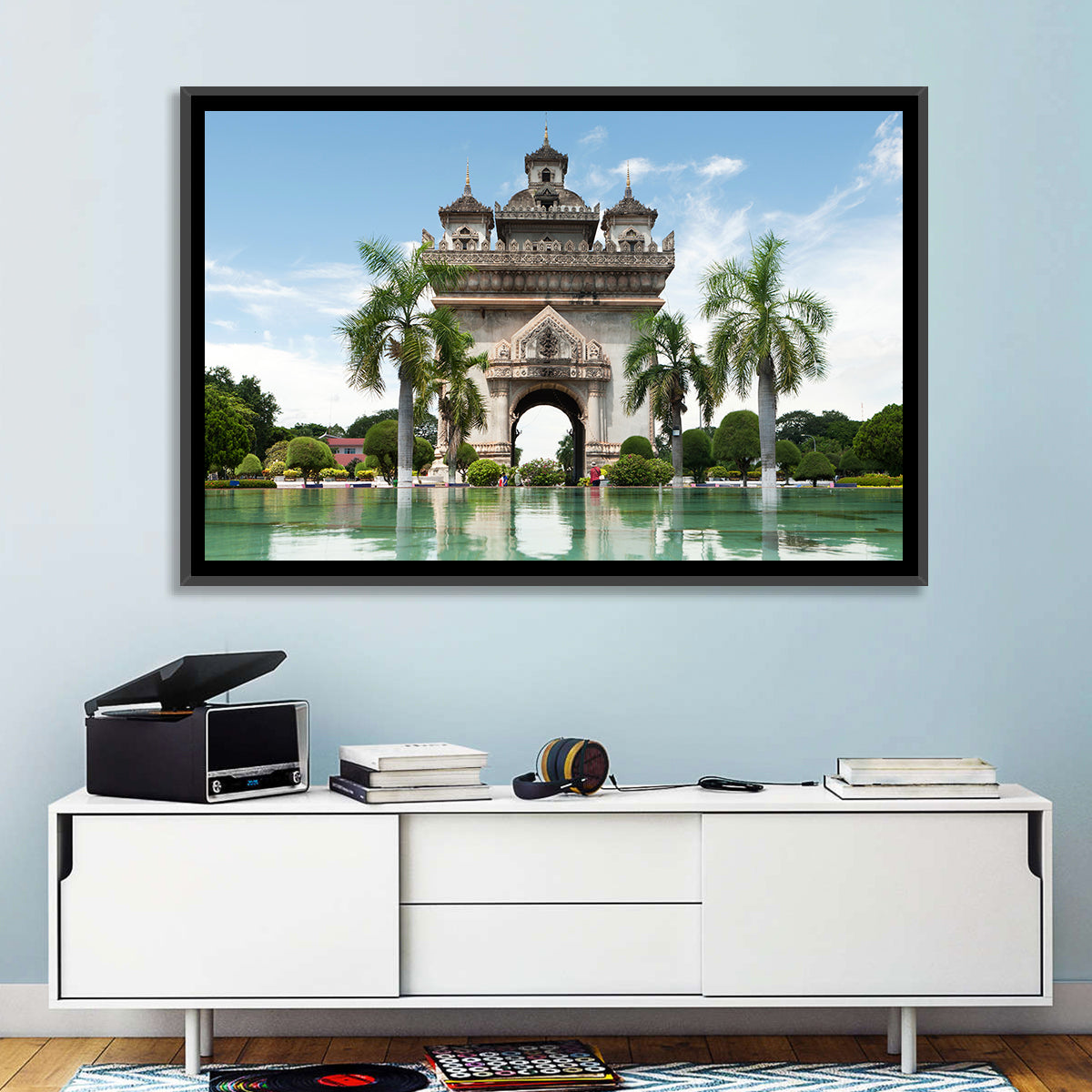 Patuxai Victory Gate Vientiane Wall Art
