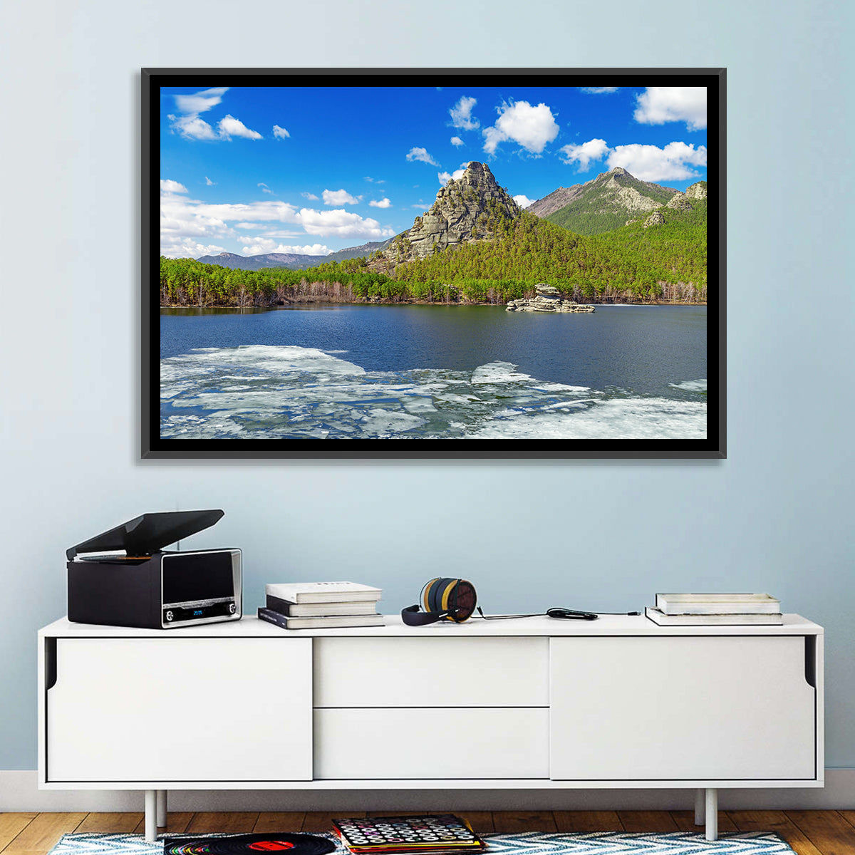 Burabay Lake Zhumbaktas Wall Art in a room, landscape