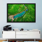 Meadows Lake Aerial Wall Art