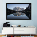 Zugspitze from Lake Seebensee Wall Art