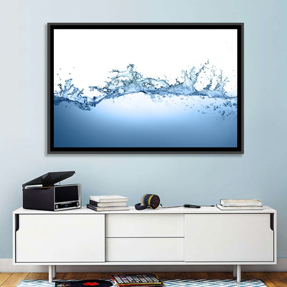 Fresh Water Splash Wall Art