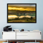 Andalucia Wind Farm at Golden Hour Wall Art