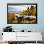 Linn Cove Viaduct at Grandfather Mountain Wall Art