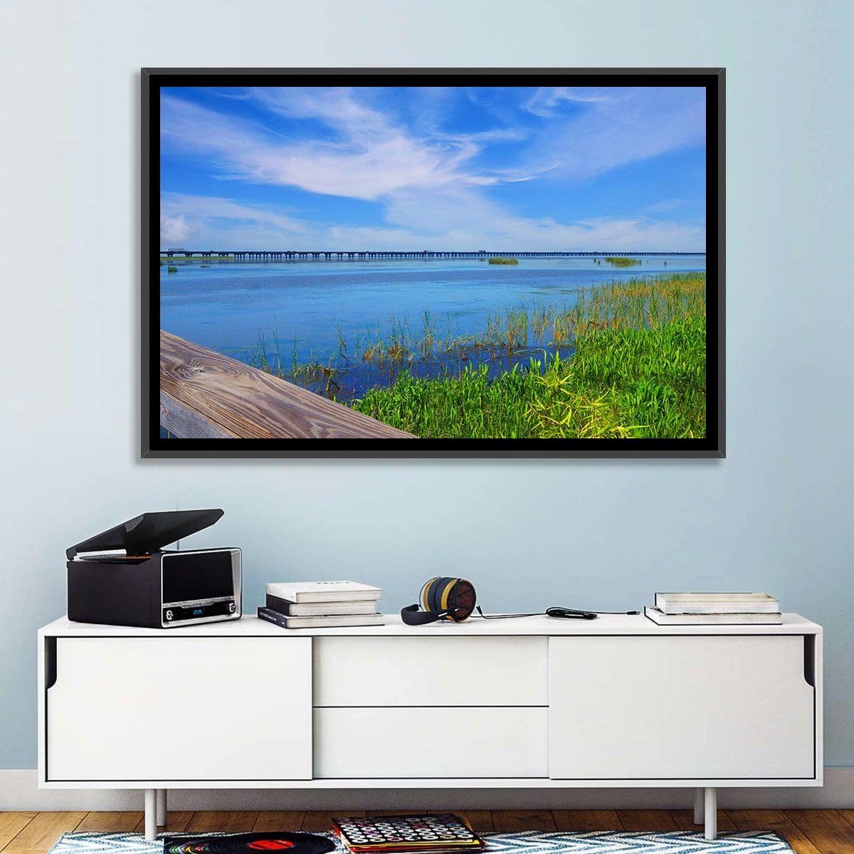Meaher State Park Boardwalk Wall Art