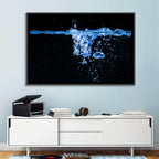 Underwater Bubble Motion Wall Art