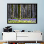 Bluebell Beechwood Grove Wall Art